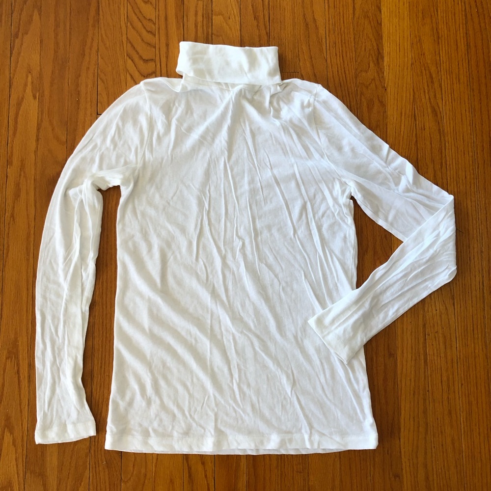 J. Crew Tissue Turtleneck, M